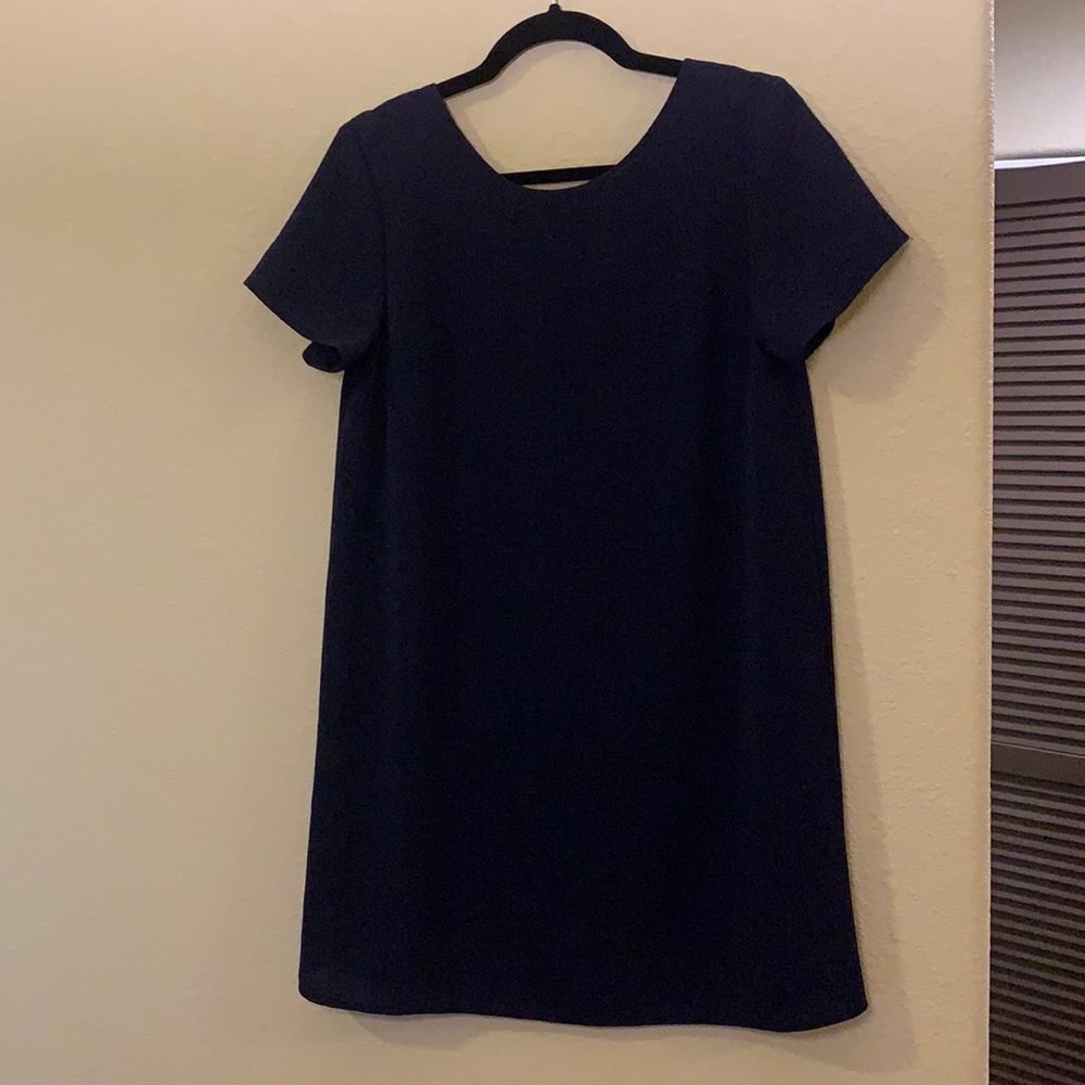 Navy mini dress